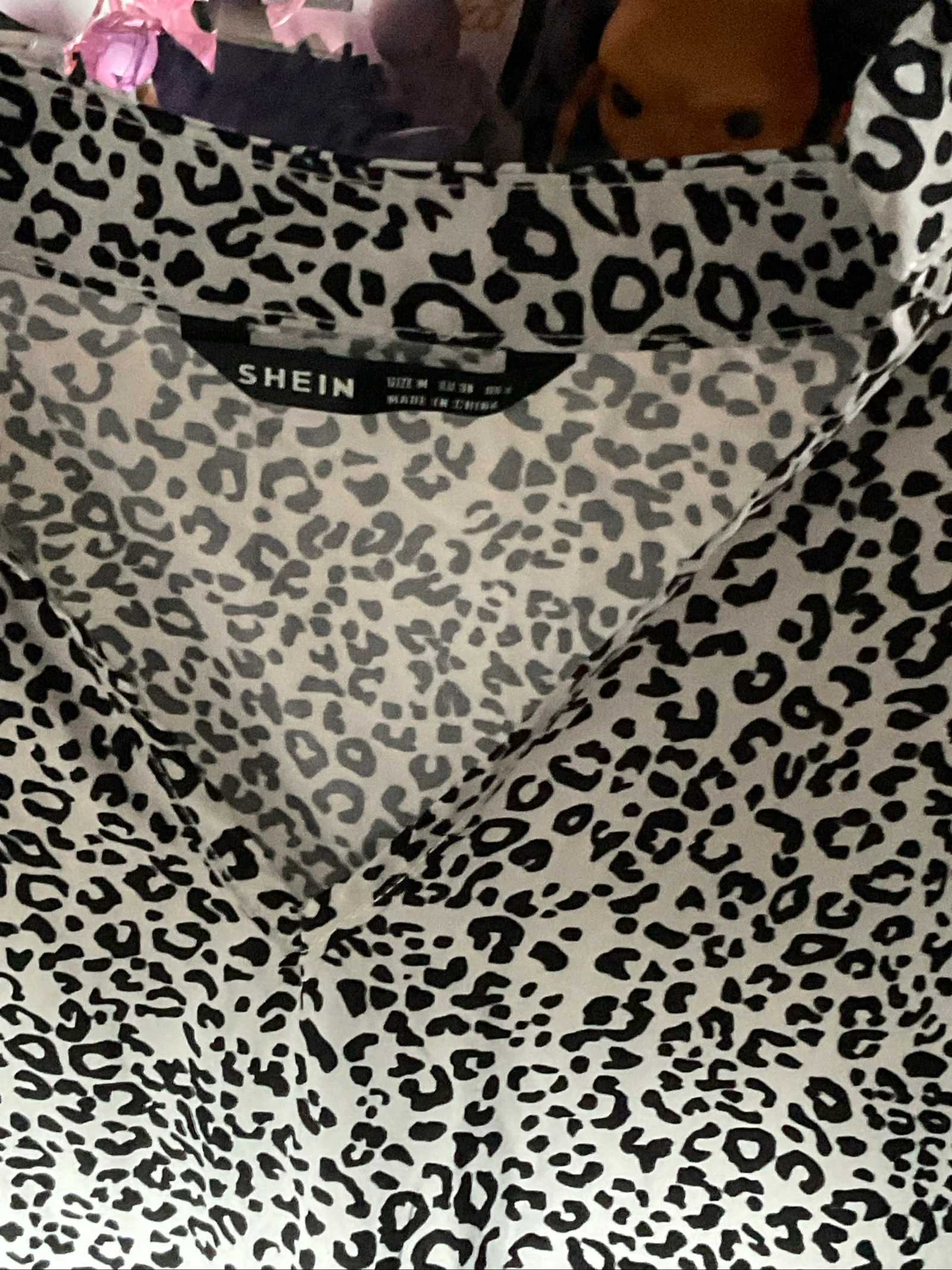 Blusa com estampa de leopardo – photo 2